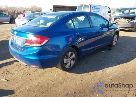 2014 Honda Civic Lx z USA, uszkodzony, nr VIN 2HGFB2F5XEH514137
